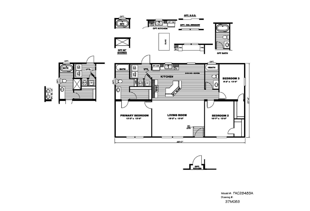 Factory Direct The Benjamin For Sale by El Dorado Homes